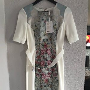 NEW Ted Baker Dorn Patchwork Dress